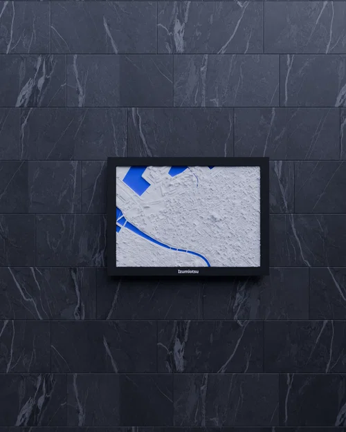 Izumiotsu, Nhật Bản - Mô hình thu nhỏ 3D - Image 5