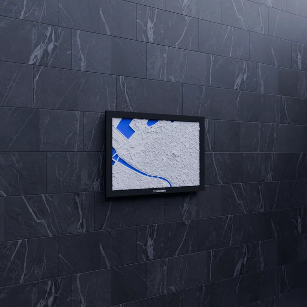 Izumiotsu, Nhật Bản - Mô hình thu nhỏ 3D - Image 7