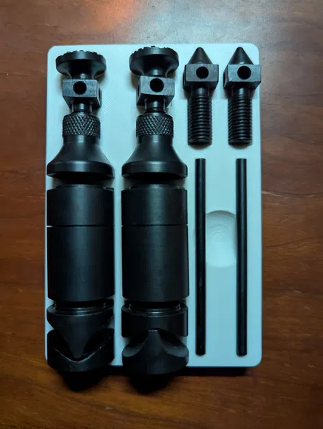 Khay Gridfinity lưu trữ jack-screw machinist - Image 1