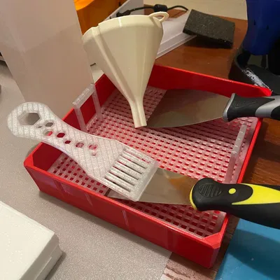 Khay hứng nhỏ giọt dụng cụ in Resin với lưới insert tháo rời