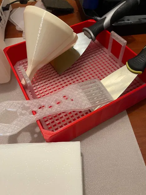 Khay hứng nhỏ giọt dụng cụ in Resin với lưới insert tháo rời - Image 2