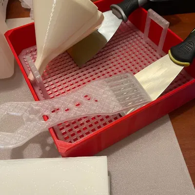 Khay hứng nhỏ giọt dụng cụ in Resin với lưới insert tháo rời