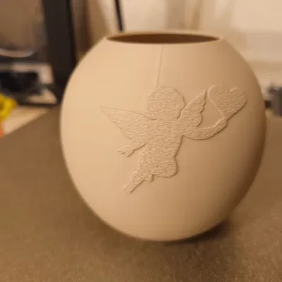 Bình hoa Ngày Valentine – Thiên thần Fuzzy