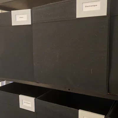 Ikea DRÖNA - Khung giữ nhãn (Label holder)