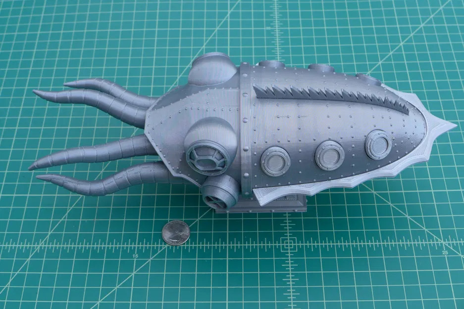 Tàu ngầm Scuttlefish Submarine (Steampunk Submersible) - Image 2