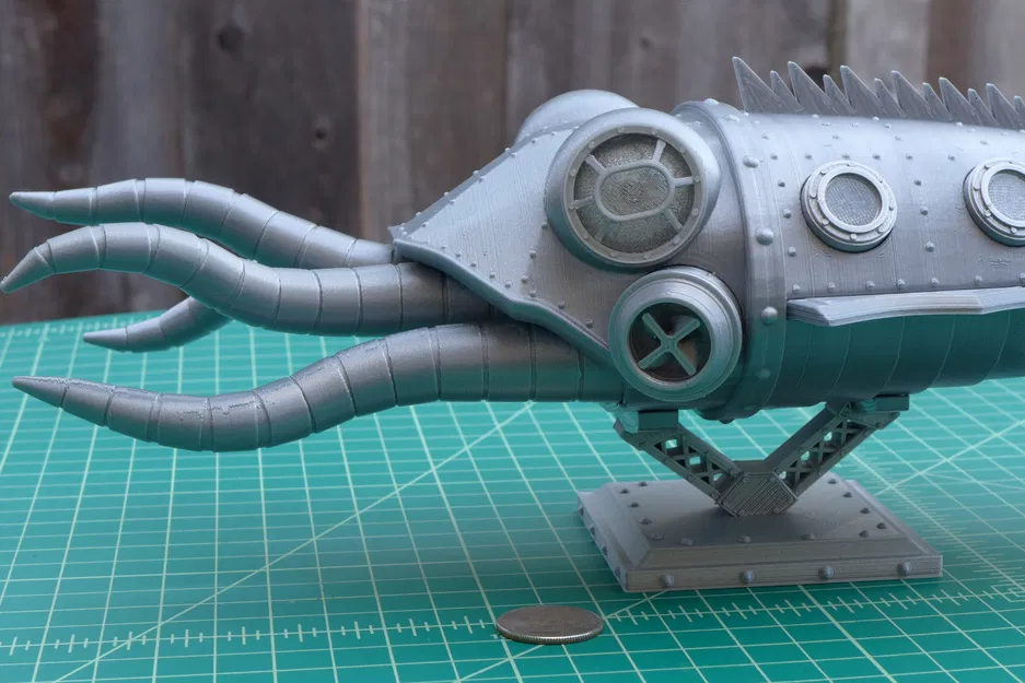 Tàu ngầm Scuttlefish Submarine (Steampunk Submersible) - Image 3