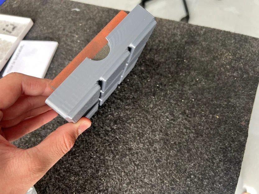 Khay Gridfinity cho đá mài phẳng chính xác (Precision Flat Stone Gridfinity Tray) - Image 2