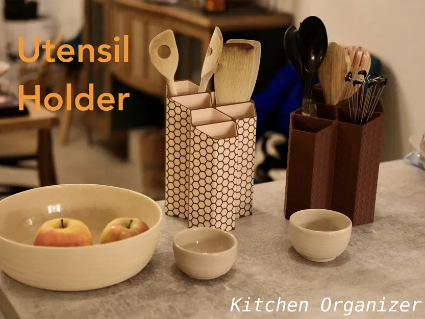 Giá đựng dụng cụ bếp (Kitchen Utensil Holder) - Image 1