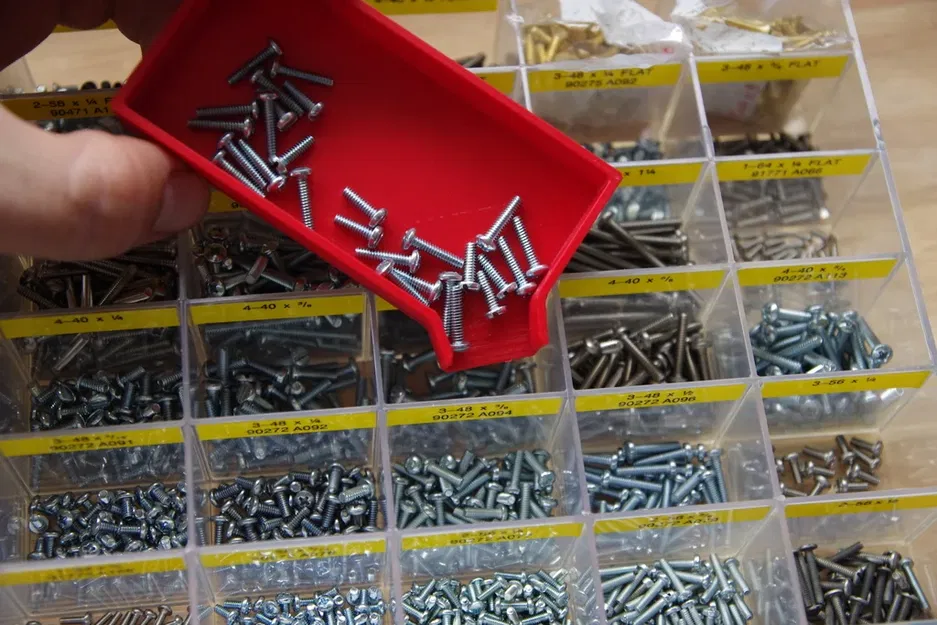 Khay Phễu Nhỏ Cho Chi Tiết Linh Kiện (Small Parts Funnel Tray) - Image 1