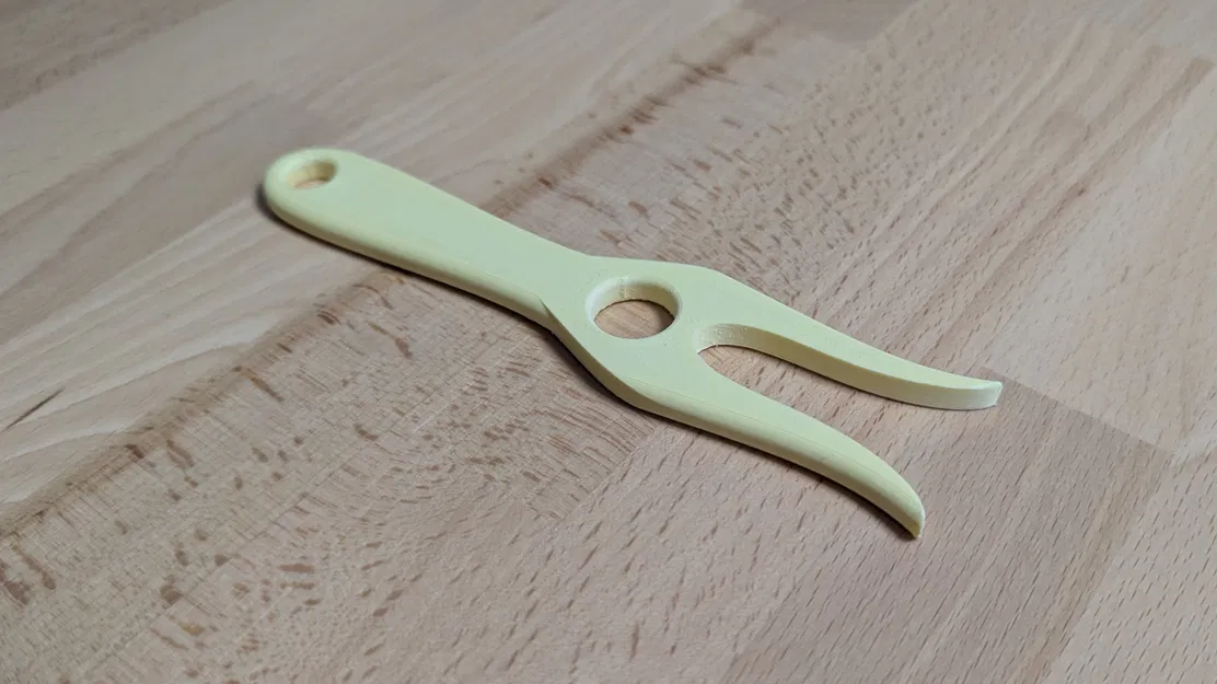 Dụng cụ đan dây / Nĩa đan (Lucet / Knitting Fork) - Image 2