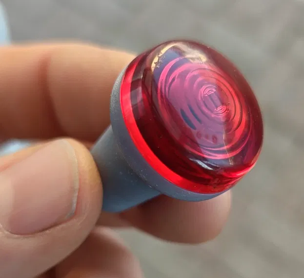 Núm vặn đèn khẩn cấp cho máy kéo cũ / Warnblink-Knauf für alte Traktoren - Image 1