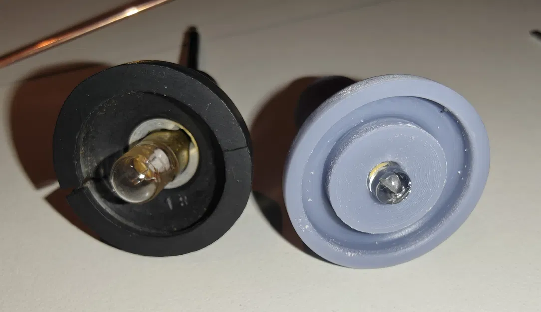 Núm vặn đèn khẩn cấp cho máy kéo cũ / Warnblink-Knauf für alte Traktoren - Image 3