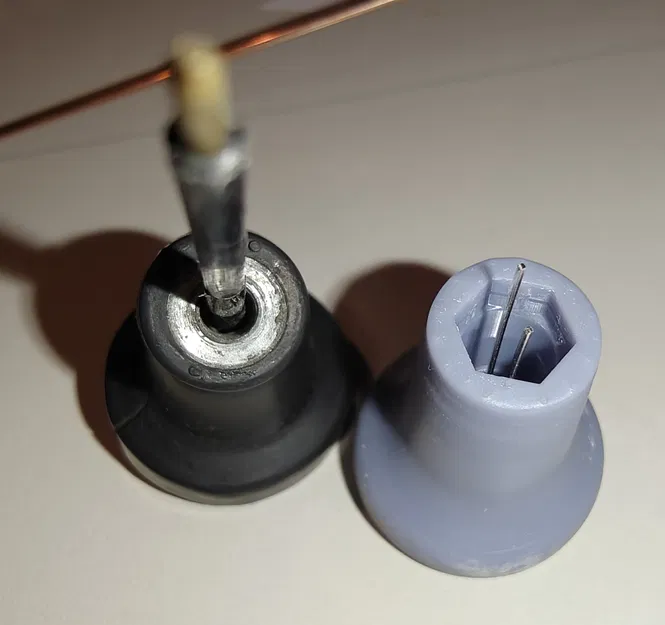 Núm vặn đèn khẩn cấp cho máy kéo cũ / Warnblink-Knauf für alte Traktoren - Image 4