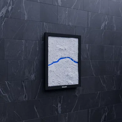 Okazaki, Nhật Bản - Mô hình thu nhỏ 3D