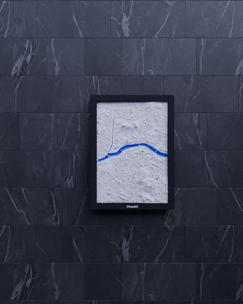 Okazaki, Nhật Bản - Mô hình thu nhỏ 3D - Image 6