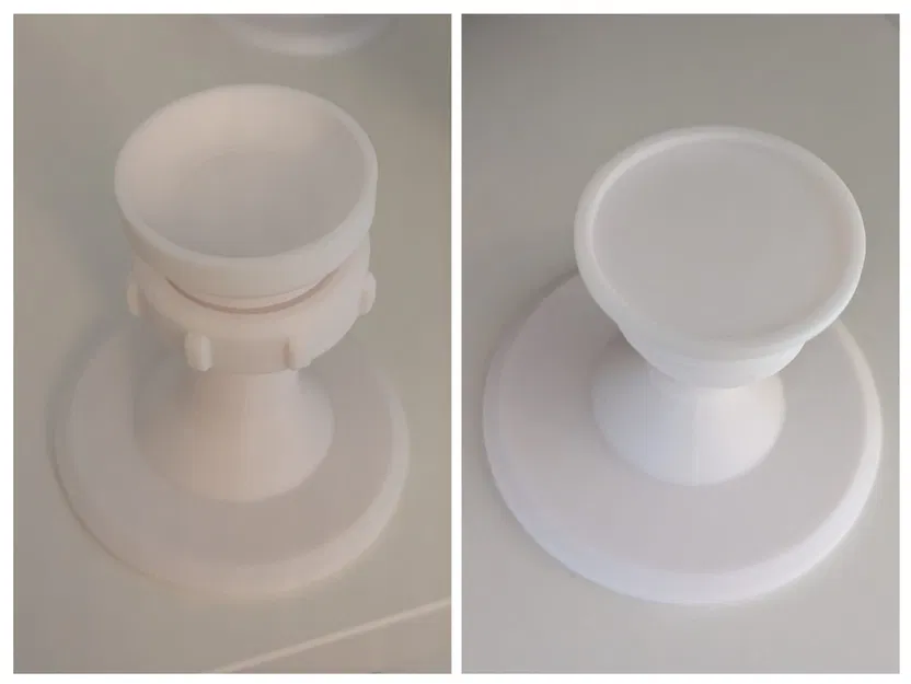 Đầu chụp và bo cạnh cho chân đế góc máy chiếu có thể chỉnh - Image 1