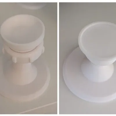 Đầu chụp và bo cạnh cho chân đế góc máy chiếu có thể chỉnh