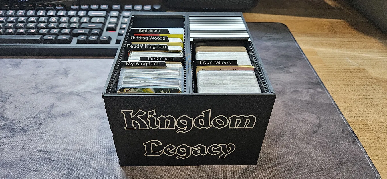 Kingdom Legacy – Organizer Hộp Đựng Thẻ Bài (Tất Cả Bản Mở Rộng) - Image 1