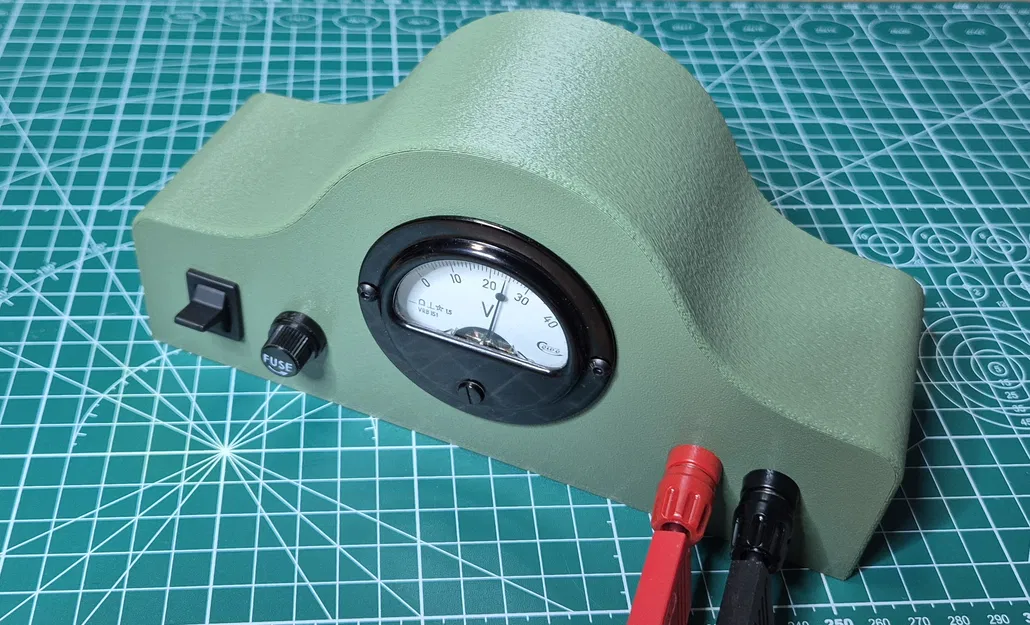 Vỏ (Housing) cho đồng hồ volt cơ cũ - Image 2