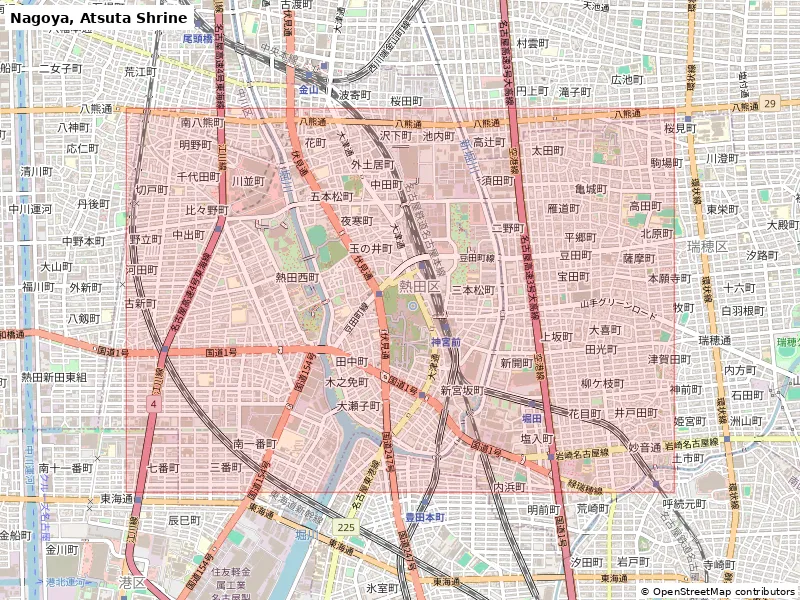 Nagoya, Đền Atsuta, Nhật Bản - Mô hình thu nhỏ 3D địa hình - Image 8