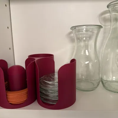 Giá đựng vòng cao su nắp WECK 60mm và spanner