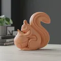 Tượng Sóc Ôm Hạt (Squirrel with Nut Figurine) - Thumbnail 3