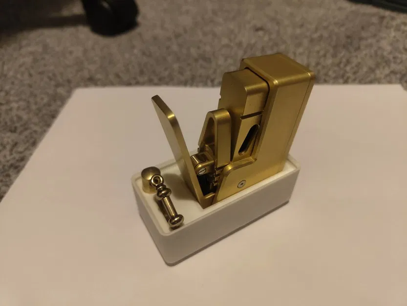 Khay Gridfinity Oceanus Brass Stapler - Image 1