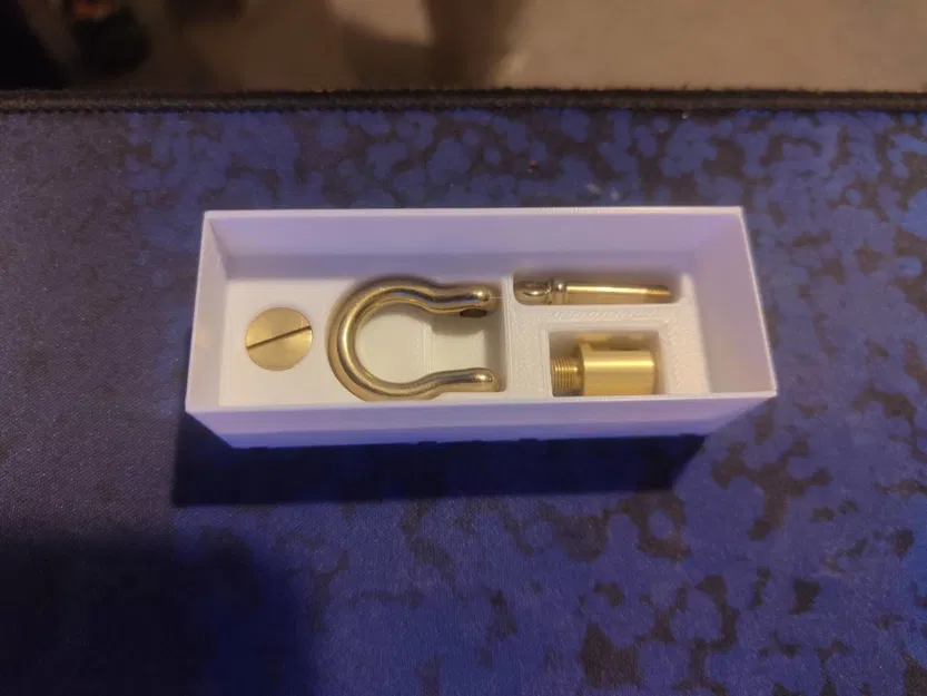 Khay Gridfinity Oceanus Brass Stapler - Image 3