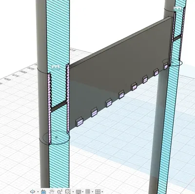 Hệ thống kệ góc dạng module (Modular Corner Shelf System)