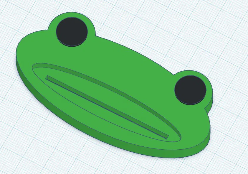 Dụng cụ bóp kem đánh răng hình ếch (Frog tooth paste squeezer) - Image 1