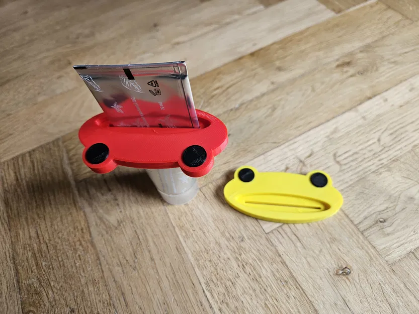 Dụng cụ bóp kem đánh răng hình ếch (Frog tooth paste squeezer) - Image 2