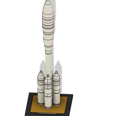 Tên lửa Ariane 6 (ESA) – mô hình tỉ lệ 1:200