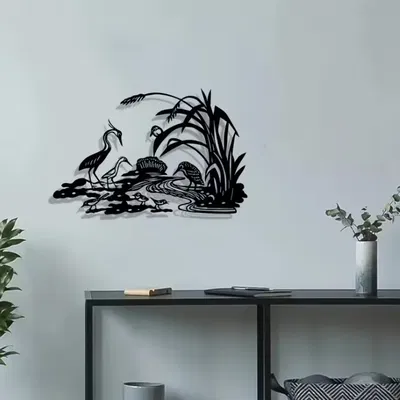 Tranh Treo Tường Chim Thanh Lịch (Elegant Birds Wall Art)