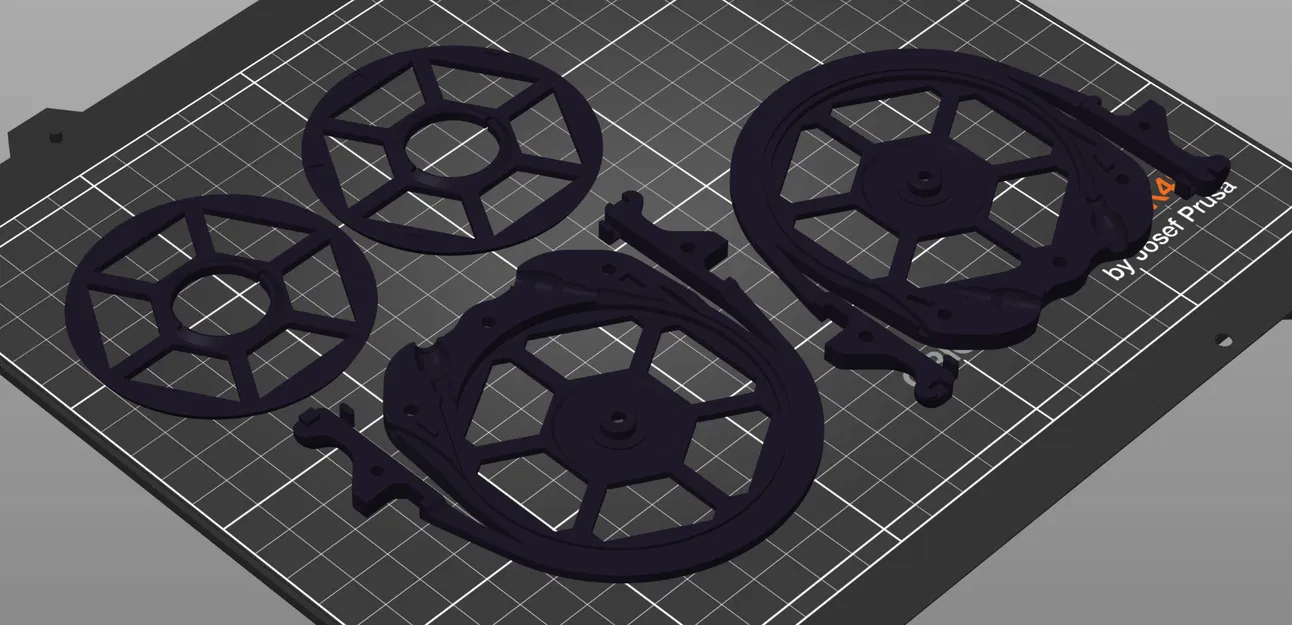 MMU3 R4 Casette dùng vòng bi 608 (MMU3 R4 Casette With 608 Bearing) - Image 2