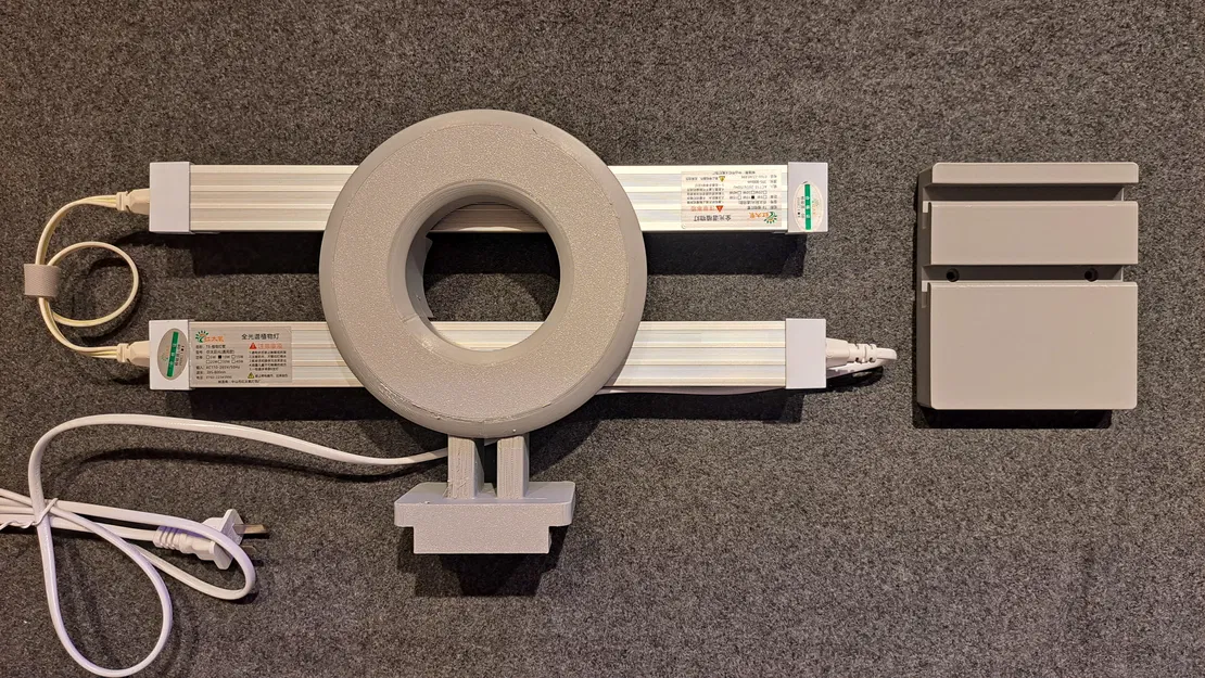 Khung Đèn Thủy Canh Hình Donut｜甜甜圈水耕燈架 - Image 2