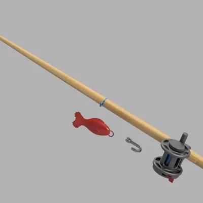 Đồ chơi cần câu & máy câu tháo rời, máy câu hoạt động đầy đủ