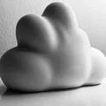 Cloud Vase – Chậu/Bình in 3D tối giản hiện đại hình mây, in nhanh không cần support - Thumbnail 6