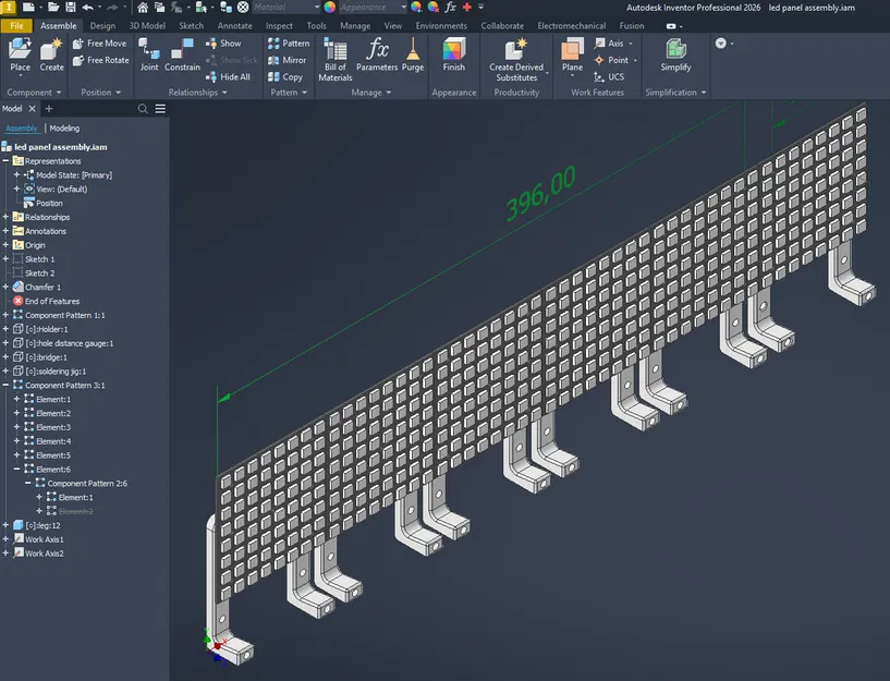 Phụ kiện WS2812B LED Panel: stand, soldering jig, v.v. - Image 2