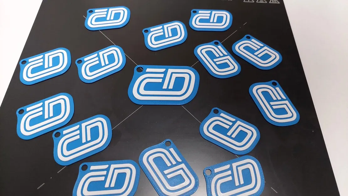 ČD klíčenka / ČD keychain – Móc khóa logo České dráhy (in 3D) - Image 2