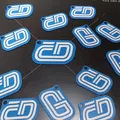 ČD klíčenka / ČD keychain – Móc khóa logo České dráhy (in 3D) - Thumbnail 2