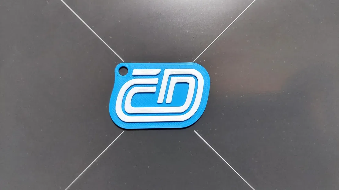 ČD klíčenka / ČD keychain – Móc khóa logo České dráhy (in 3D) - Image 3