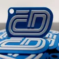 ČD klíčenka / ČD keychain – Móc khóa logo České dráhy (in 3D) - Thumbnail 4