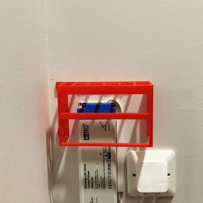 Nắp Che Tản Nhiệt Cho LED Power Supply (Heat Cover) In 3D