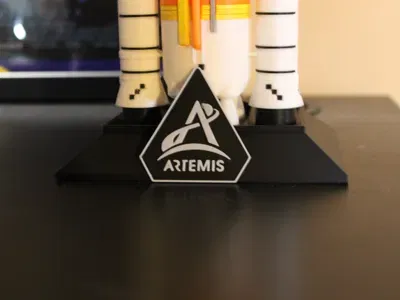 Logo NASA Artemis - Huy hiệu trưng bày cho tên lửa SLS - Image 1