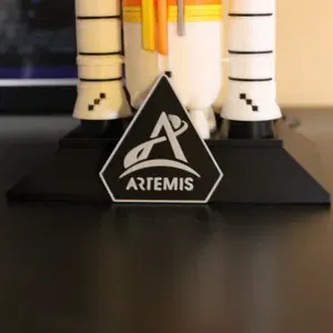Logo NASA Artemis - Huy hiệu trưng bày cho tên lửa SLS