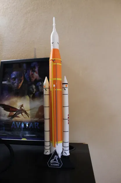 Logo NASA Artemis - Huy hiệu trưng bày cho tên lửa SLS - Image 2