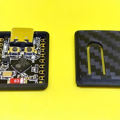 Vỏ ESP32-C3 SuperMini có nút BOOT cho Akszon LED Skaut