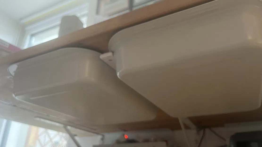 Ray cho Hộp/Thùng Lưu Trữ Gắn Dưới Bàn (Trái/Phải/Giữa) - Image 1