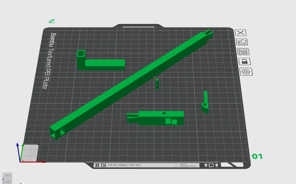 Kệ treo nón (Cap rack) modular tối giản - Image 2