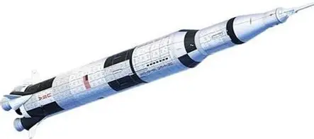 Space ship – Tên lửa vũ trụ trang trí - Image 1